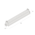 SPOT DE EMBUTIR LED PICCO HOME QUADRADO COM BORDA 9 FOCOS 12º IRC>90 20W 2700K | INTERLIGHT 4899-FE-