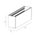 SPOT DE EMBUTIR LED PICCO ORIENTÁVEL 48° IRC 90 2700K 14W BIVOLT 16,9X4,3X6,5CM ALUMÍNIO | INTERLIGHT 2783-MA-S
