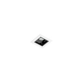 SPOT DE EMBUTIR LED PICCO PRO QUADRADO COM BORDA 12° IRC 95 4000K 4W BIVOLT ALUMÍNIO | INTERLIGHT 4471-FE-N