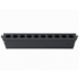 SPOT DE EMBUTIR LED POWERUS 10 FOCOS IRC 90 3000K 20W BIVOLT 28X4,5X5CM PRETO | NORDECOR 6378