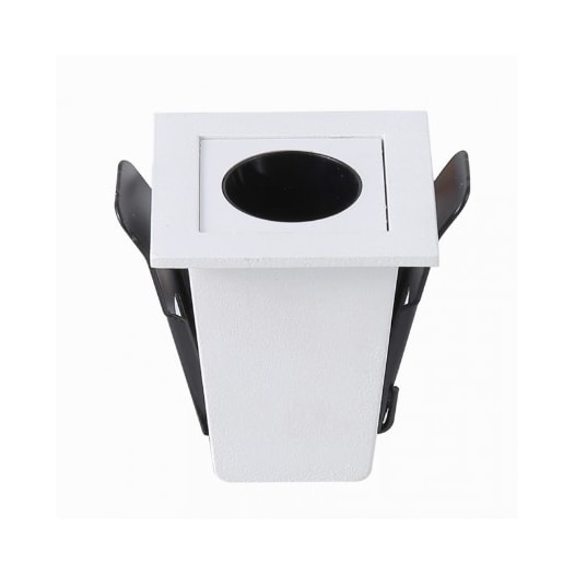 SPOT DE EMBUTIR LED POWERUS IRC 90 3000K 2W BIVOLT 4,5X4,5X5CM ALUMÍNIO BRANCO | NORDECOR 6369 SPOT DE EMBUTIR LED POWERUS IRC 90 3000K 2W BIVOLT 4,5X4,5X5CM ALUMÍNIO BRANCO | NORDECOR 6369