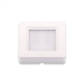 SPOT DE EMBUTIR LED QUADRADO 3000K 2W BIVOLT 7X7X1,5CM BRANCO | PIX ILUMINAÇÃO 36505002