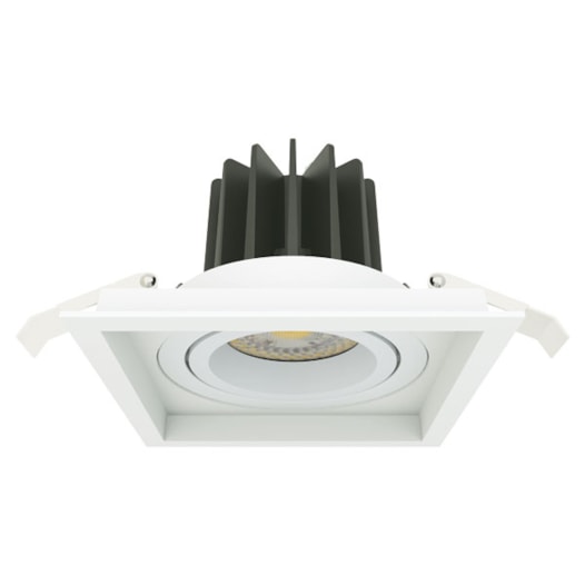 SPOT DE EMBUTIR LED QUADRADO BIVOLT 24º 8W 3000K | INTERLIGHT IL-DW03 SPOT DE EMBUTIR LED QUADRADO BIVOLT 24º 8W 3000K | INTERLIGHT IL-DW03