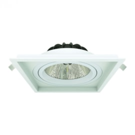 SPOT DE EMBUTIR LED QUADRADO BIVOLT 36º 20W 3000K | INTERLIGHT IL-DB07-ECO-AB-W SPOT DE EMBUTIR LED QUADRADO BIVOLT 36º 20W 3000K | INTERLIGHT IL-DB07-ECO-AB-W
