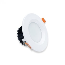 SPOT DE EMBUTIR LED REDONDO 3000K 3W BIVOLT Ø10CM BRANCO | PIX ILUMINAÇÃO 36504234