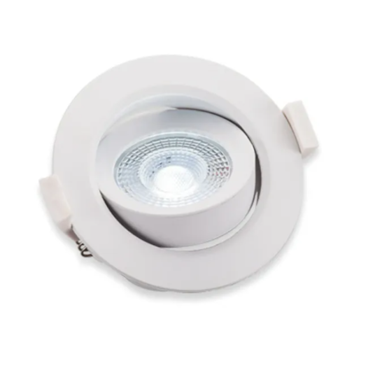 SPOT DE EMBUTIR LED REDONDO 6500K 3W BIVOLT Ø7,5X4,2CM BRANCO | PIX ILUMINAÇÃO 36505280