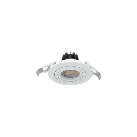 SPOT DE EMBUTIR LED REDONDO BIVOLT 24º 8W 3000K | INTERLIGHT IL-DW13