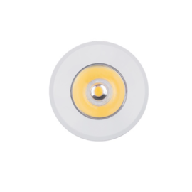 SPOT DE EMBUTIR LED REDONDO MINI 3000K 1W BIVOLT BRANCO | NORDECOR S33001 SPOT DE EMBUTIR LED REDONDO MINI 3000K 1W BIVOLT BRANCO | NORDECOR S33001