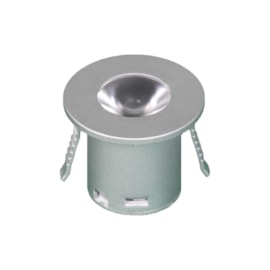 SPOT DE EMBUTIR LED REDONDO PARA MOVELARIA MDF 3000K 1W BIVOLT Ø3,5X2,9CM ABS PRATA | SKYLIGHT SKY-1001R/PR SPOT DE EMBUTIR LED REDONDO PARA MOVELARIA MDF 3000K 1W BIVOLT Ø3,5X2,9CM ABS PRATA | SKYLIGHT SKY-1001R/PR