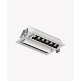 SPOT DE EMBUTIR LED SOUL DIRECIONÁVEL 30° 2700K 20W BIVOLT 14,7X10X4,4CM ALUMÍNIO BRANCO | OPUS LED OPS 85018 SPOT DE EMBUTIR LED SOUL DIRECIONÁVEL 30° 2700K 20W BIVOLT 14,7X10X4,4CM ALUMÍNIO BRANCO | OPUS LED OPS 85018