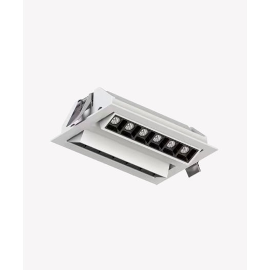 SPOT DE EMBUTIR LED SOUL DIRECIONÁVEL 30° 2700K 20W BIVOLT 14,7X10X4,4CM ALUMÍNIO BRANCO | OPUS LED OPS 85018 SPOT DE EMBUTIR LED SOUL DIRECIONÁVEL 30° 2700K 20W BIVOLT 14,7X10X4,4CM ALUMÍNIO BRANCO | OPUS LED OPS 85018