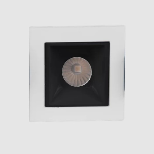 SPOT DE EMBUTIR LED VIGO QUADRADO 30° IRC 90 2700K 2W BIVOLT 4,5X4,5X5CM | PIX ILUMINAÇÃO 36507467 SPOT DE EMBUTIR LED VIGO QUADRADO 30° IRC 90 2700K 2W BIVOLT 4,5X4,5X5CM | PIX ILUMINAÇÃO 36507467