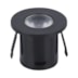 SPOT DE EMBUTIR LED YASA MINI REDONDO ACOMPANHAM 2 SPOTS 3000K 1W BIVOLT PRETO | NORDECOR 6328