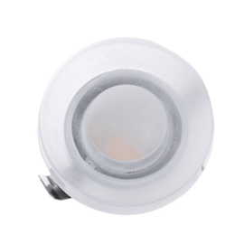 SPOT DE EMBUTIR LED ZILY REDONDO MINI 3000K 3W BIVOLT Ø4,3X3,1CM METAL BRANCO | NORDECOR 6156