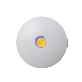 SPOT DE EMBUTIR LED ZORA REDONDO MINI 3000K 1W BIVOLT BRANCO | NORDECOR 6157 SPOT DE EMBUTIR LED ZORA REDONDO MINI 3000K 1W BIVOLT BRANCO | NORDECOR 6157