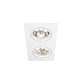 SPOT DE EMBUTIR LISSE II 2 AR111 LED 310X160X70MM | NEWLINE M55552 SPOT DE EMBUTIR LISSE II 2 AR111 LED 310X160X70MM | NEWLINE M55552