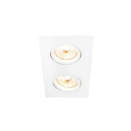 SPOT DE EMBUTIR LISSE II 2 PAR16 LED 95X180X70MM | NEWLINE M55522 SPOT DE EMBUTIR LISSE II 2 PAR16 LED 95X180X70MM | NEWLINE M55522