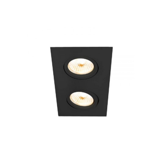 SPOT DE EMBUTIR LISSE II 2 PAR16 LED 95X180X70MM | NEWLINE M55522