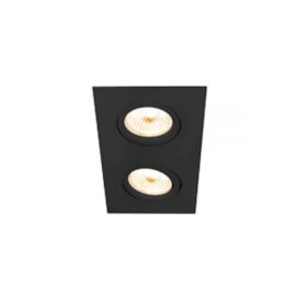 SPOT DE EMBUTIR LISSE II 2 PAR20 LED 227X120X110MM | NEWLINE M55532