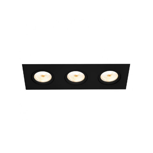 SPOT DE EMBUTIR LISSE II 3 PAR16 LED 95X265X70MM | NEWLINE M55523