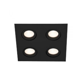 SPOT DE EMBUTIR LISSE II 4 AR111 LED 310X310X70MM | NEWLINE M55554