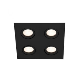 SPOT DE EMBUTIR LISSE II 4 AR70 LED 227X227X70MM | NEWLINE M55544 SPOT DE EMBUTIR LISSE II 4 AR70 LED 227X227X70MM | NEWLINE M55544