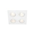 SPOT DE EMBUTIR LISSE II 4 PAR16 LED 180X180X70MM | NEWLINE M55524 SPOT DE EMBUTIR LISSE II 4 PAR16 LED 180X180X70MM | NEWLINE M55524