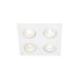 SPOT DE EMBUTIR LISSE II 4 PAR16 LED 180X180X70MM | NEWLINE M55524