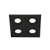 SPOT DE EMBUTIR LISSE II 4 PAR30 LED  310X310X130MM | NEWLINE M55564