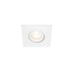 SPOT DE EMBUTIR LISSE II QUADRADO 1 AR111 LED 160X160X70MM | NEWLINE M55551