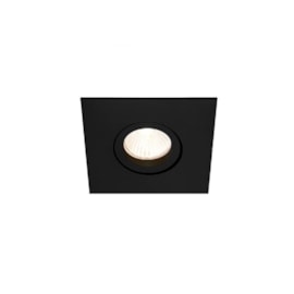 SPOT DE EMBUTIR LISSE II QUADRADO 1 MINI DICROICA LED 50W 79X79X50MM | NEWLINE M55501