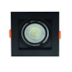 SPOT DE EMBUTIR MODULAR ALUMÍNIO E ABS PRETO 40W 1XGU10 | HEVVY T059 O-131 MR16 SPOT DE EMBUTIR MODULAR ALUMÍNIO E ABS PRETO 40W 1XGU10 | HEVVY T059 O-131 MR16
