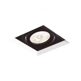 SPOT DE EMBUTIR NO FRAME II QUADRADO AR111 13,6X13,6X10CM ALUMÍNIO | NEWLINE M61351 SPOT DE EMBUTIR NO FRAME II QUADRADO AR111 13,6X13,6X10CM ALUMÍNIO | NEWLINE M61351