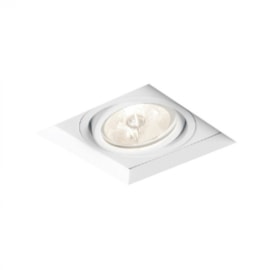 SPOT DE EMBUTIR NO FRAME II QUADRADO DICROICA PAR16 9,6X9,6X9CM ALUMÍNIO | NEWLINE M60321 SPOT DE EMBUTIR NO FRAME II QUADRADO DICROICA PAR16 9,6X9,6X9CM ALUMÍNIO | NEWLINE M60321
