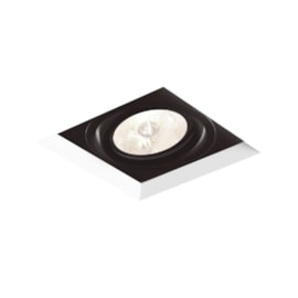 SPOT DE EMBUTIR NO FRAME II QUADRADO MINI DICROICA 6,1X6,1X7CM ALUMÍNIO | NEWLINE IN61301 SPOT DE EMBUTIR NO FRAME II QUADRADO MINI DICROICA 6,1X6,1X7CM ALUMÍNIO | NEWLINE IN61301