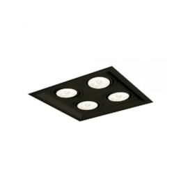 SPOT DE EMBUTIR NO FRAME II QUADRADO QUÁDRUPLO AR111 28,1X28,1X10CM ALUMÍNIO | NEWLINE IN61354 SPOT DE EMBUTIR NO FRAME II QUADRADO QUÁDRUPLO AR111 28,1X28,1X10CM ALUMÍNIO | NEWLINE IN61354