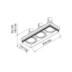 SPOT DE EMBUTIR NO FRAME II RETANGULAR TRIPLO AR111 42,6X13,6X10CM ALUMÍNIO | NEWLINE IN61353 SPOT DE EMBUTIR NO FRAME II RETANGULAR TRIPLO AR111 42,6X13,6X10CM ALUMÍNIO | NEWLINE IN61353