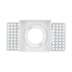 SPOT DE EMBUTIR NO FRAME QUADRADO DIRECIONÁVEL MINI DICROICA 6,5X6,5X3CM PVC BRANCO | GAYA 8262