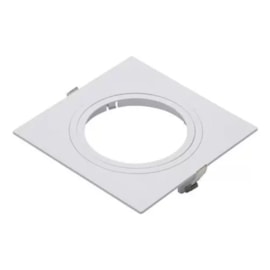 SPOT DE EMBUTIR PAR30 QUADRADO PLANO BRANCO | MOON 1061052