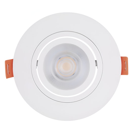 SPOT DE EMBUTIR PLANO REDONDO Ø10,2X2,5CM POLICARBONATO BRANCO | NORDECOR 6278 SPOT DE EMBUTIR PLANO REDONDO Ø10,2X2,5CM POLICARBONATO BRANCO | NORDECOR 6278