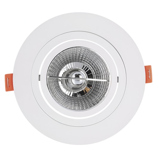 SPOT DE EMBUTIR PLANO REDONDO Ø13X2,7CM POLICARBONATO BRANCO | NORDECOR 6284 SPOT DE EMBUTIR PLANO REDONDO Ø13X2,7CM POLICARBONATO BRANCO | NORDECOR 6284