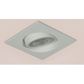SPOT DE EMBUTIR QUADRADO 11,2X11,2X7CM AR70 GU10 ALUMÍNIO | BELLUCE G6070 SPOT DE EMBUTIR QUADRADO 11,2X11,2X7CM AR70 GU10 ALUMÍNIO | BELLUCE G6070