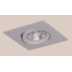 SPOT DE EMBUTIR QUADRADO 11,5X11,5X12CM PAR20 E27 ALUMÍNIO | BELLUCE G8301 SPOT DE EMBUTIR QUADRADO 11,5X11,5X12CM PAR20 E27 ALUMÍNIO | BELLUCE G8301