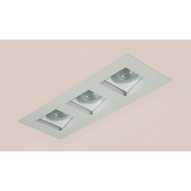 SPOT DE EMBUTIR RECUADO 27,2X10,4X10CM 3X PAR20 E27 | BELLUCE G7033