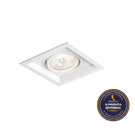 SPOT DE EMBUTIR RECUADO CHANFRADO DICROICA PAR16 ALUMÍNIO | NEWLINE IN50321 SPOT DE EMBUTIR RECUADO CHANFRADO DICROICA PAR16 ALUMÍNIO | NEWLINE IN50321