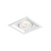 SPOT DE EMBUTIR RECUADO CHANFRADO QUADRADO AR70 13,8X13,8X8CM ALUMÍNIO | NEWLINE B51341