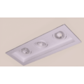 SPOT DE EMBUTIR RECUADO CLICK 12X33X8,5CM 3X PA...