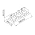 SPOT DE EMBUTIR RECUADO FLAT RETANGULAR TRIPLO PAR20 31X11X13CM ALUMÍNIO | NEWLINE IN65033 SPOT DE EMBUTIR RECUADO FLAT RETANGULAR TRIPLO PAR20 31X11X13CM ALUMÍNIO | NEWLINE IN65033