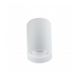 SPOT DE SOBREPOR BOX DICROICA PAR16 Ø8X12,5CM ALUMÍNIO BRANCO | ROMALUX 80204 SPOT DE SOBREPOR BOX DICROICA PAR16 Ø8X12,5CM ALUMÍNIO BRANCO | ROMALUX 80204