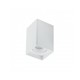 SPOT DE SOBREPOR BOX PAR20 10,5X10,5X15CM ALUMÍNIO BRANCO | ROMALUX 80205